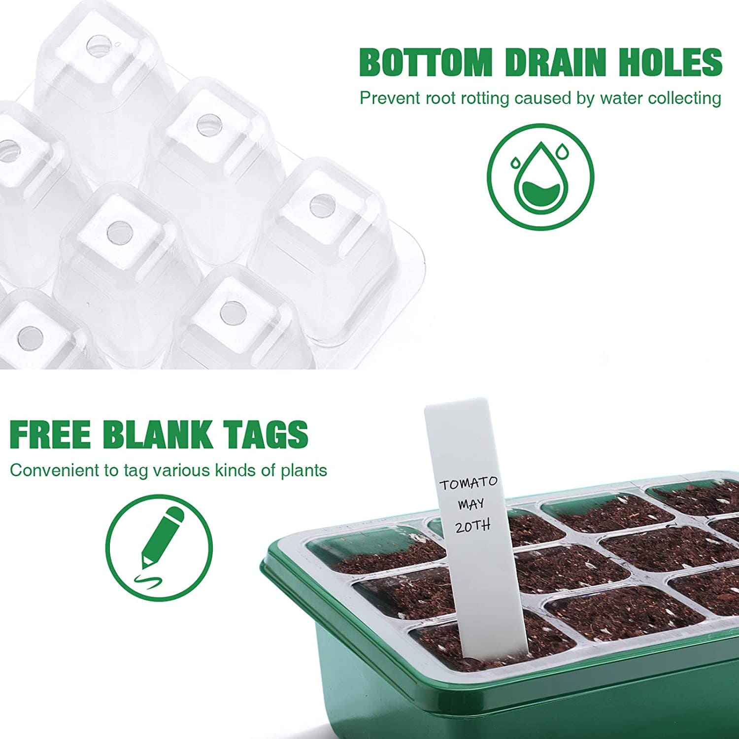 Nursery Seed Trays/Seedling Starter Tray