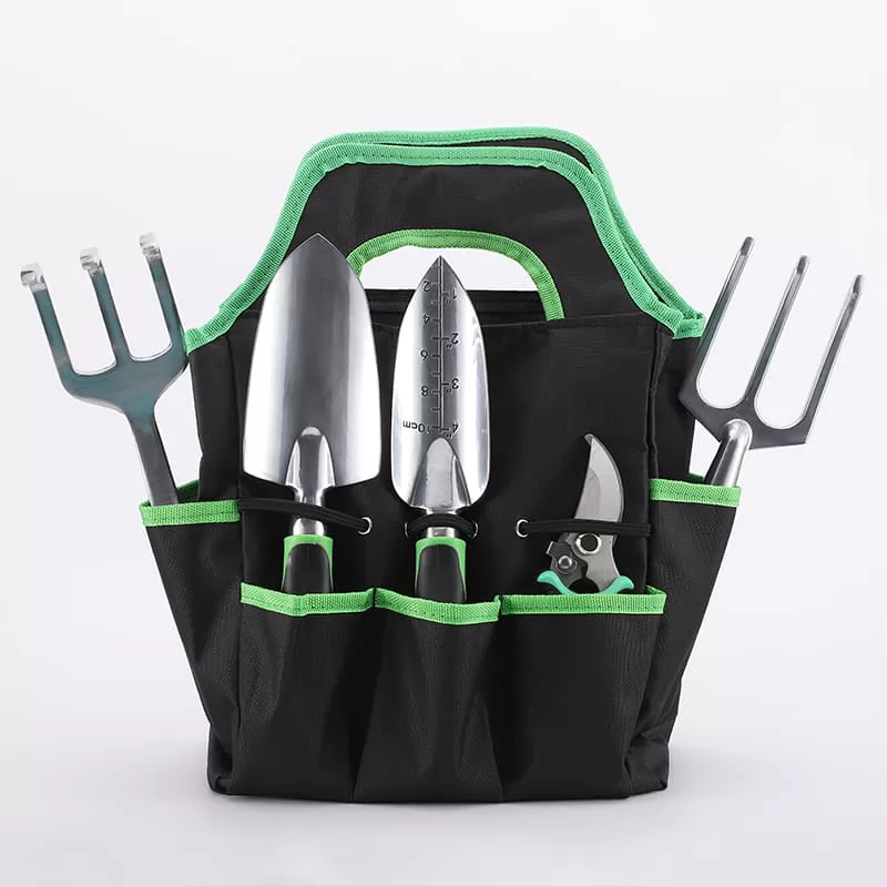 9 pcs garden tools set with bag