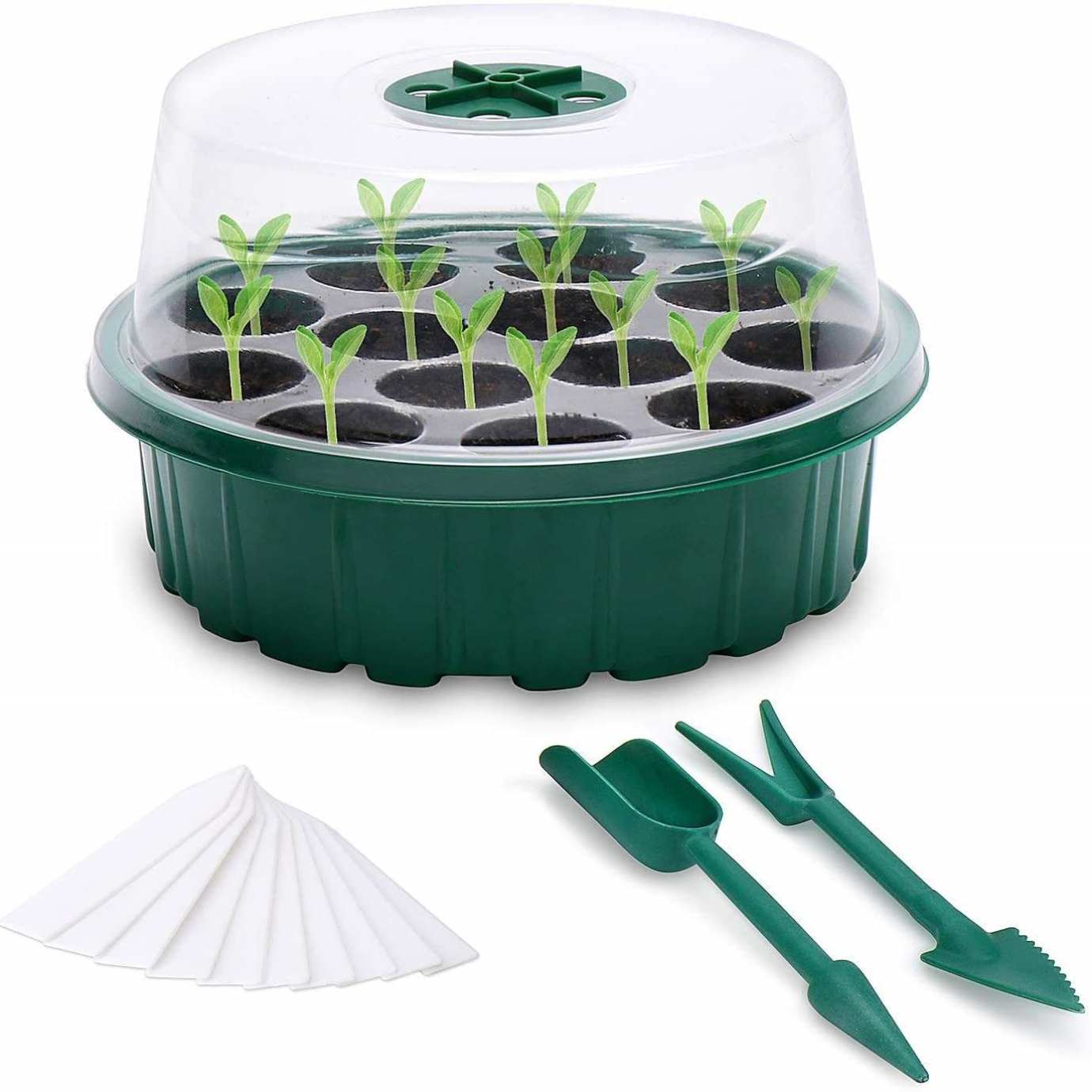 13 Cells Round Seed Starter Tray Circle Kit