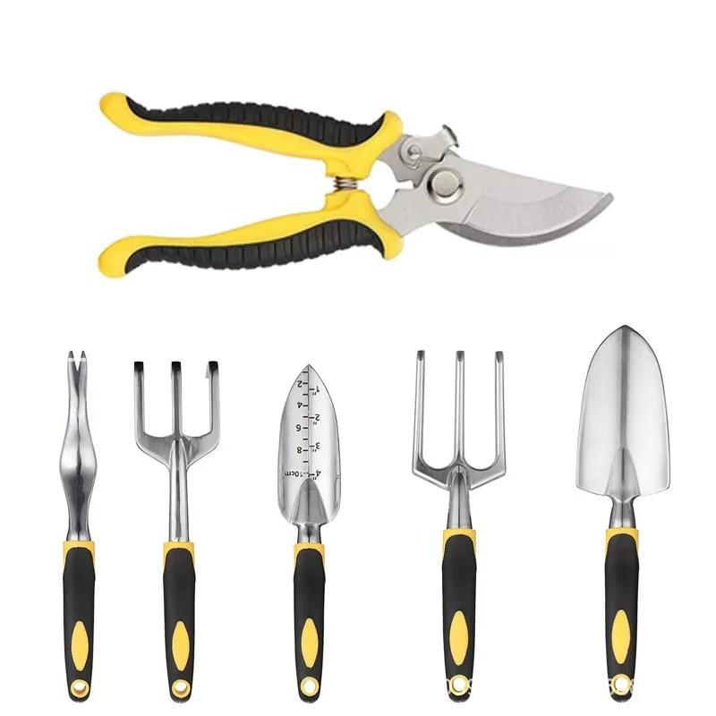 8 Pcs Stainless Steel Heavy Duty Multi Garden Tool Set